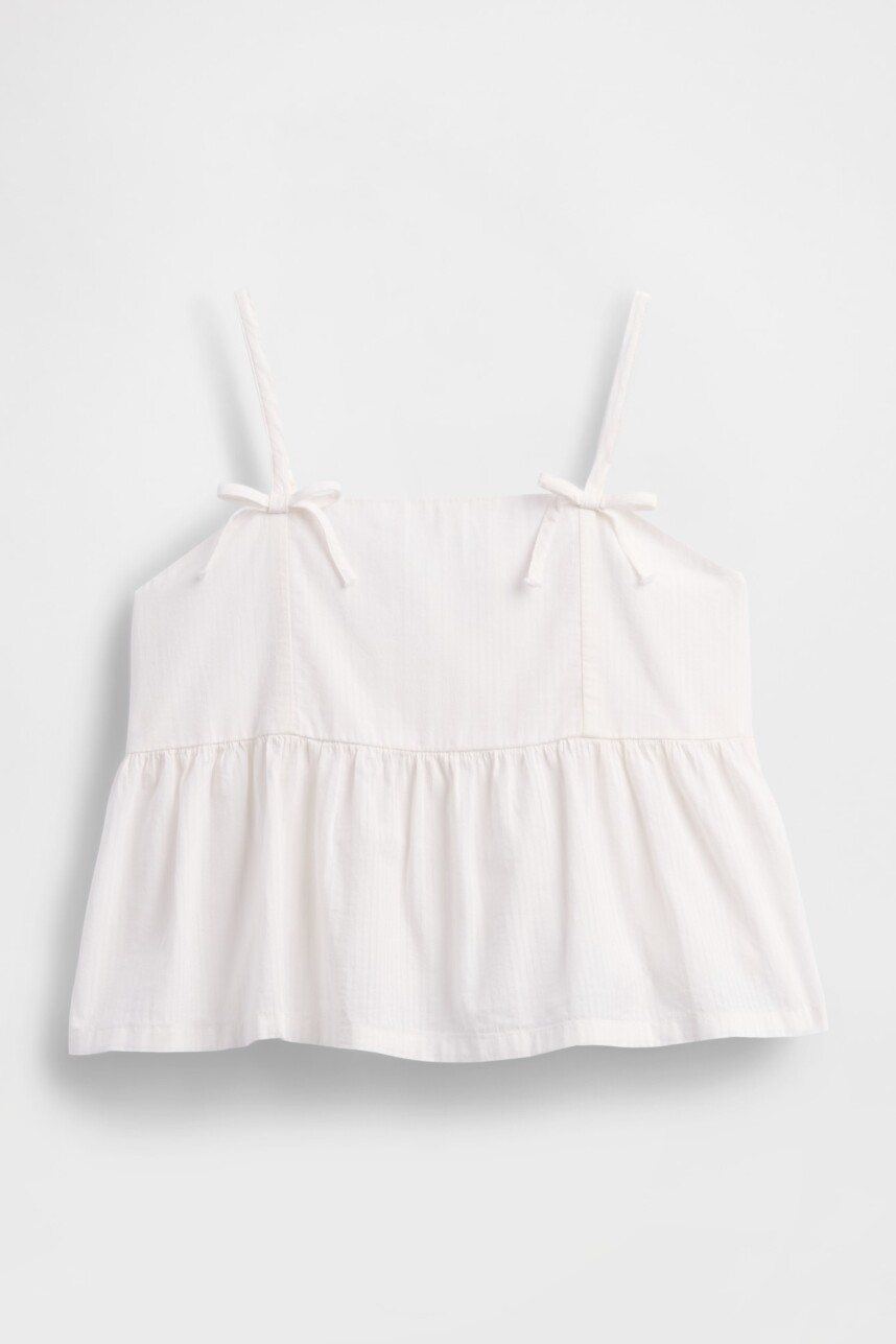 Blusa Niña New Off White