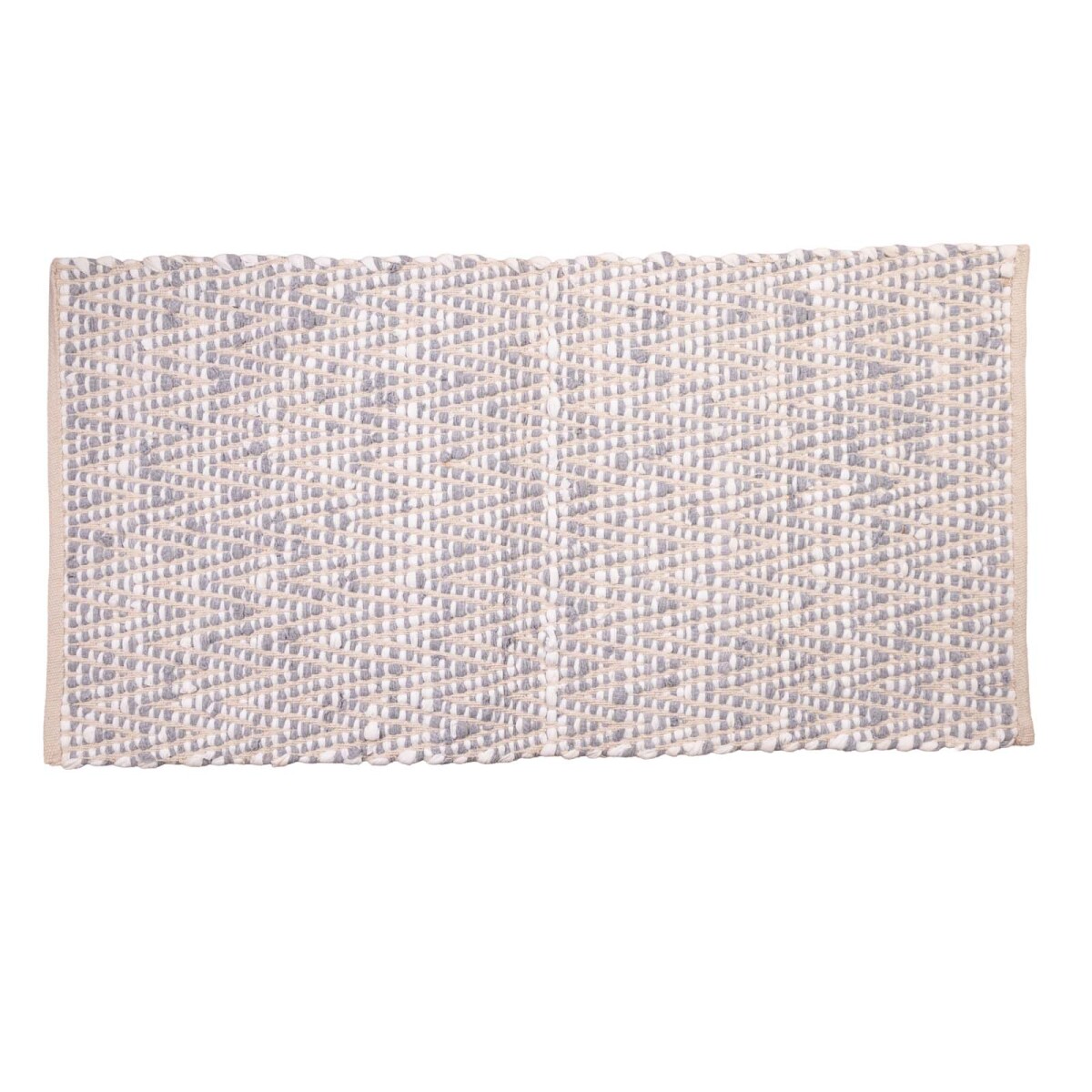 ALFOMBRA - ALGODON GRIS MANDEL 