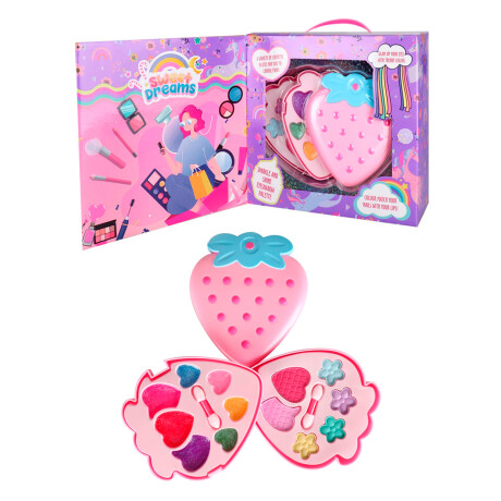 Set De Maquillaje Frutilla 2 Niveles Set De Maquillaje Frutilla 2 Niveles