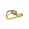 Anillo Solitario-Oro bajo-Piedra Zirconia-AN8082 conpiedra