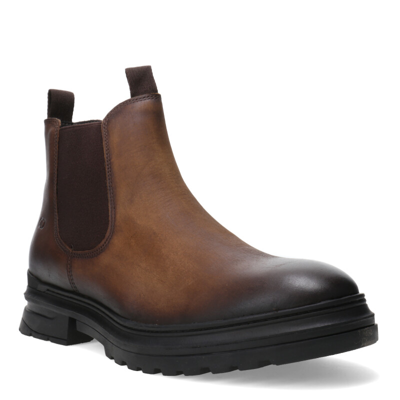 Botas de Hombre Democrata ERON con elastico Marrón Tabaco