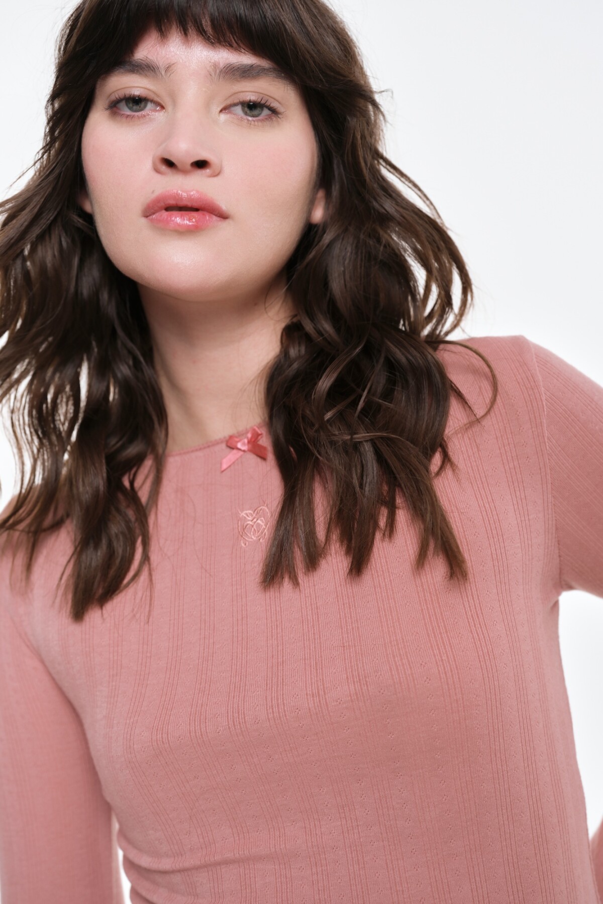 Remera Keswick Rosa Palo