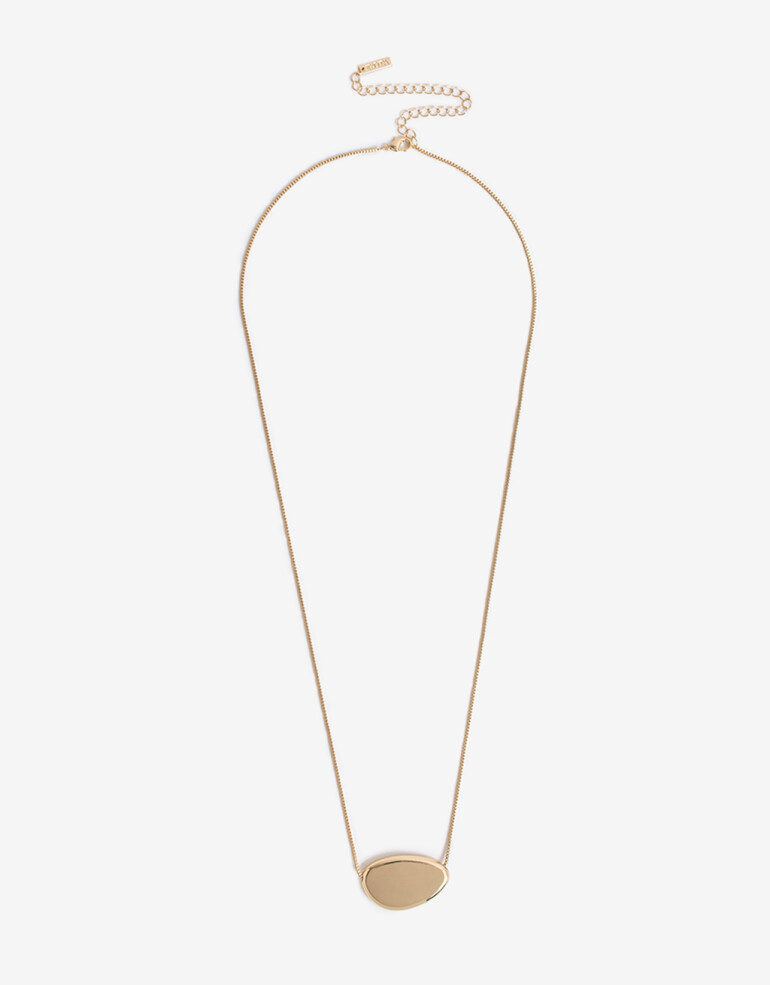 Collares Largos Metal Collar Largo Metal - Dorado