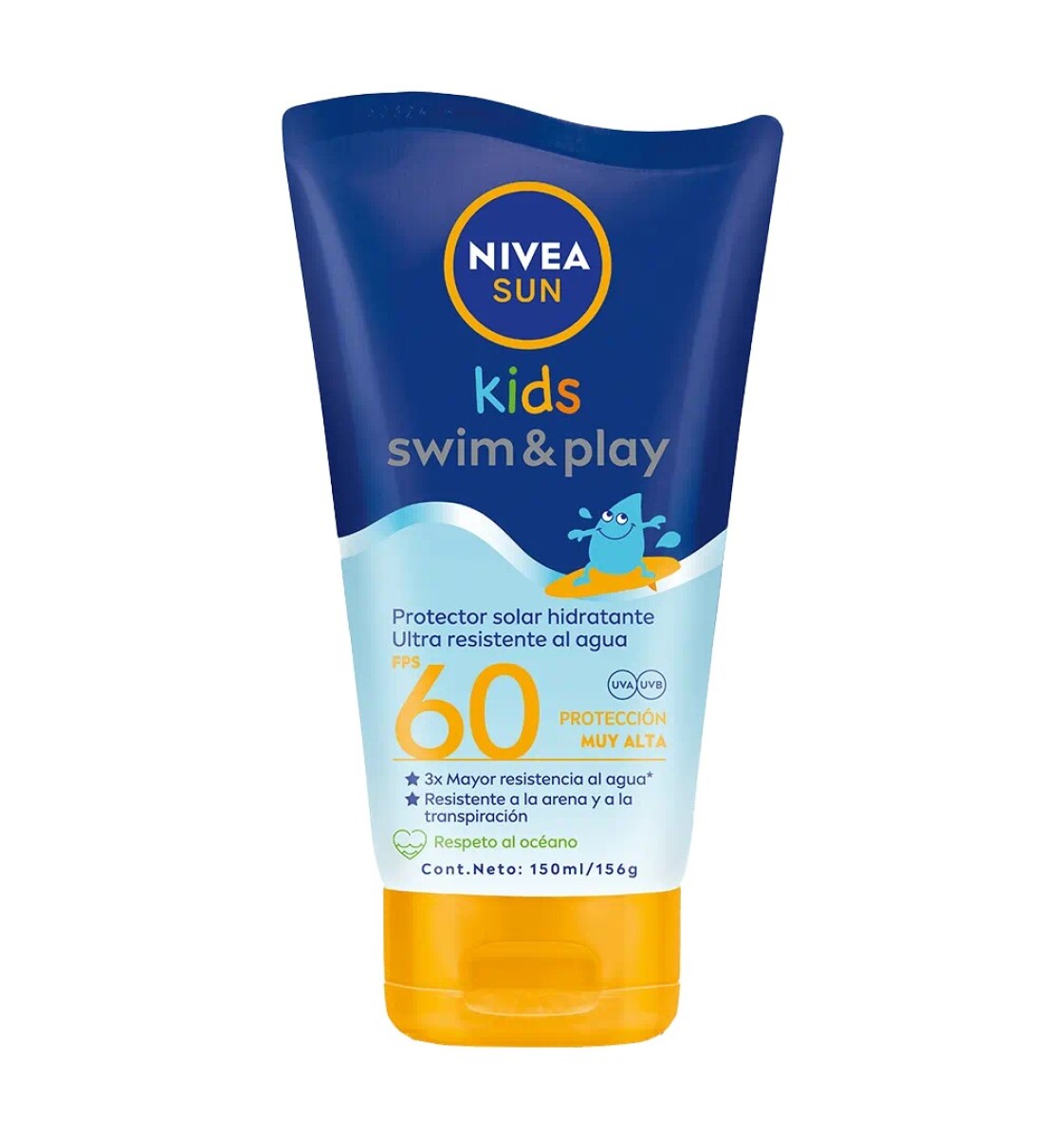 Protector Solar Infantil Nivea Sun Kids Swim & Play FPS 60 