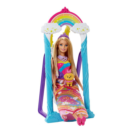 Barbie Trono Arcoíris Barbie Trono Arcoíris
