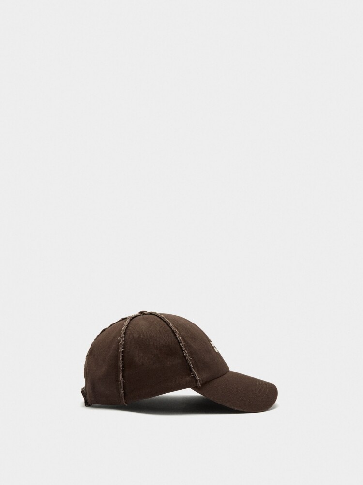 Gorra De Algodón No Risk, No Story marron