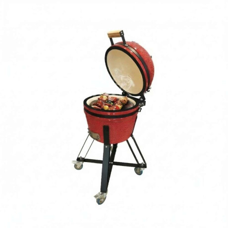 Parrilla A Carbon Kamado 16'' Fire King Rojo