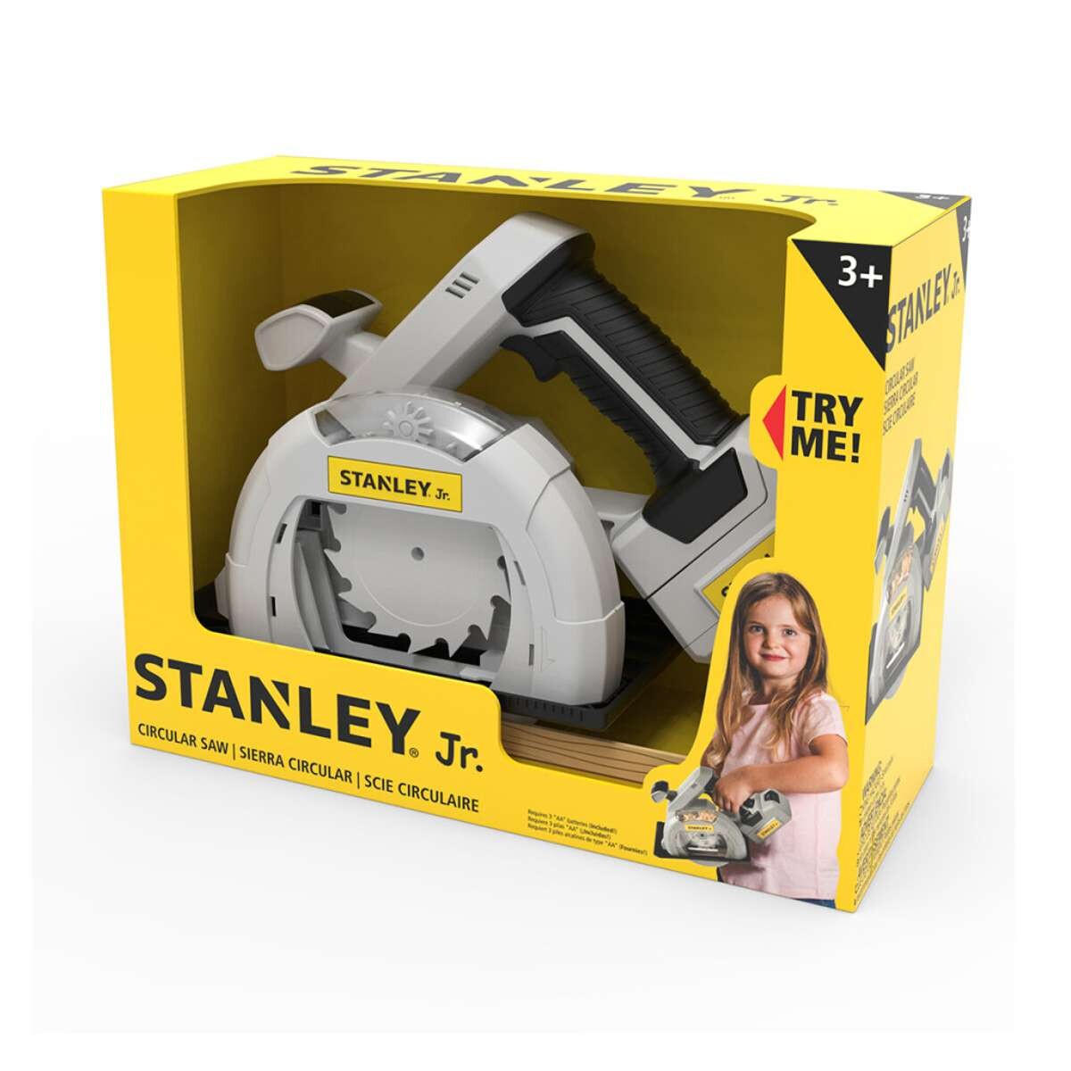 Sierra Circular de Juguete a Pilas - Stanley Jr 