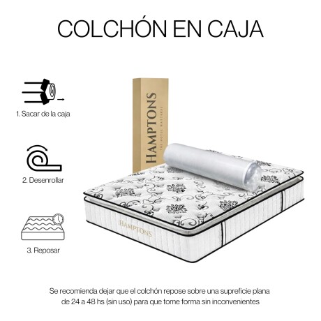 Colchon de resortes 2 Plazas Hamptons Bronze Colchon de resortes 2 Plazas Hamptons Bronze