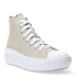 Championes de Mujer Converse - All Star Chuck Taylor Move Amarillo Arena - Negro - Blanco