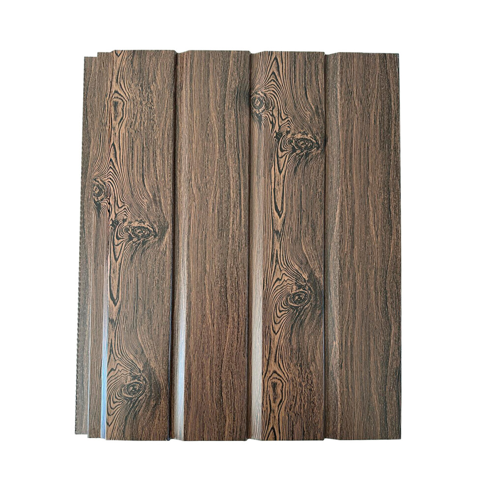 REVESTIMIENTO METAL SIDING MADERADO WENGUÉ Revestimiento Metal Siding Maderado Wengué