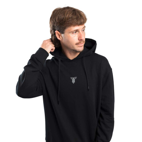 Abrigo Canguro 3D Unisex Negro