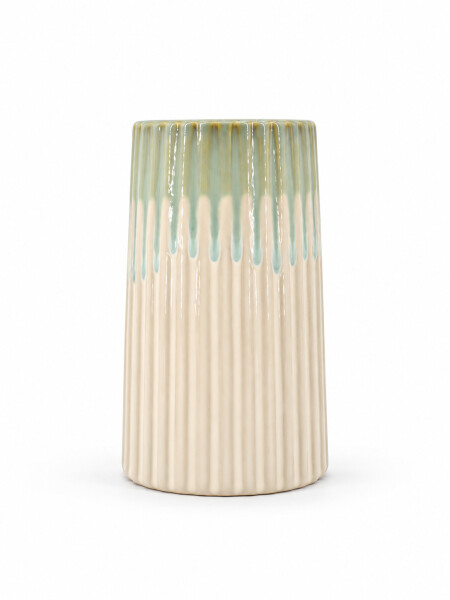 FLORERO BICOLOR OFF WHITE