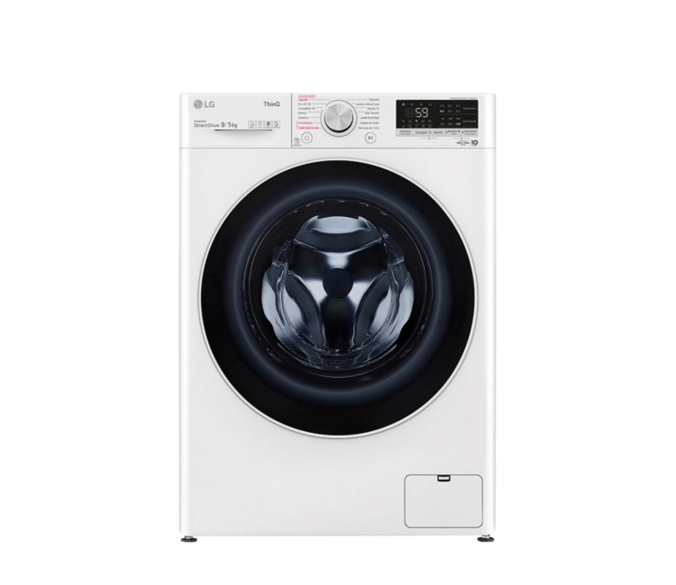 Lavasecarropas Lg 9k/5 Secado Inverter 
