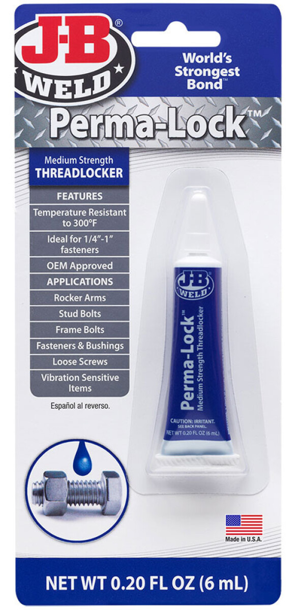 QUIMICOS VARIOS - SELLA ROSCA 1/2 TORQUE 6ML JB WELD 