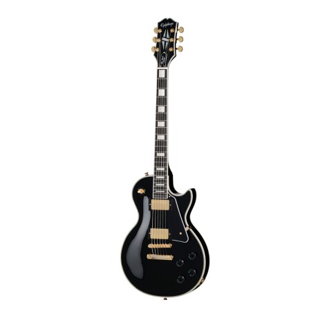 Guitarra Electrica Epiphone Les Paul Custom Ebony C/funda Guitarra Electrica Epiphone Les Paul Custom Ebony C/funda