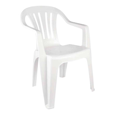 Silla Plástica Blanca Mor Silla Plástica Blanca Mor