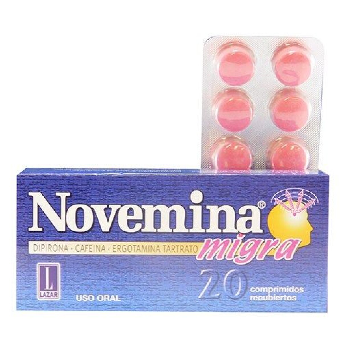 Novemina Migra x 20 Comprimidos – Suplemento para Migraña