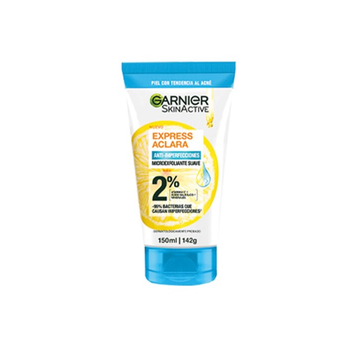 GARNIER SKINACT ANT ACNE EXFOLIANT 150ML única