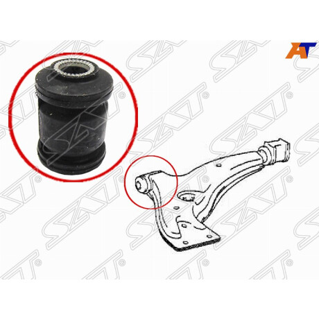 BUJE TOYOTA CHICO BASTIDOR TERCEL /96(12X33X53) - BUJE TOYOTA CHICO BASTIDOR TERCEL /96(12X33X53) -