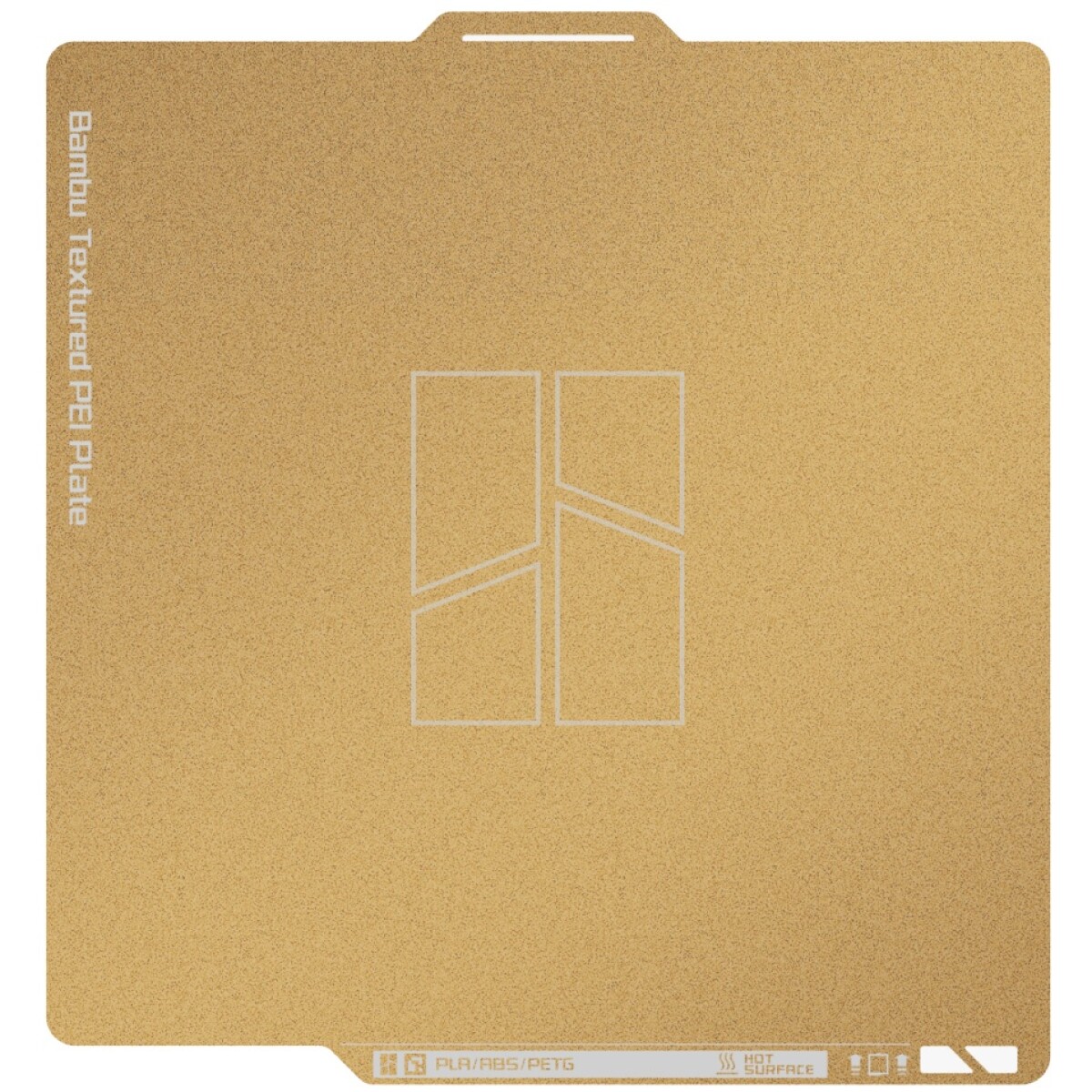 Cama Pei Cin Textura Para Bambu X1 P1 A1 - CAMA PEI DORADA BAMBU X1/P1/A1 