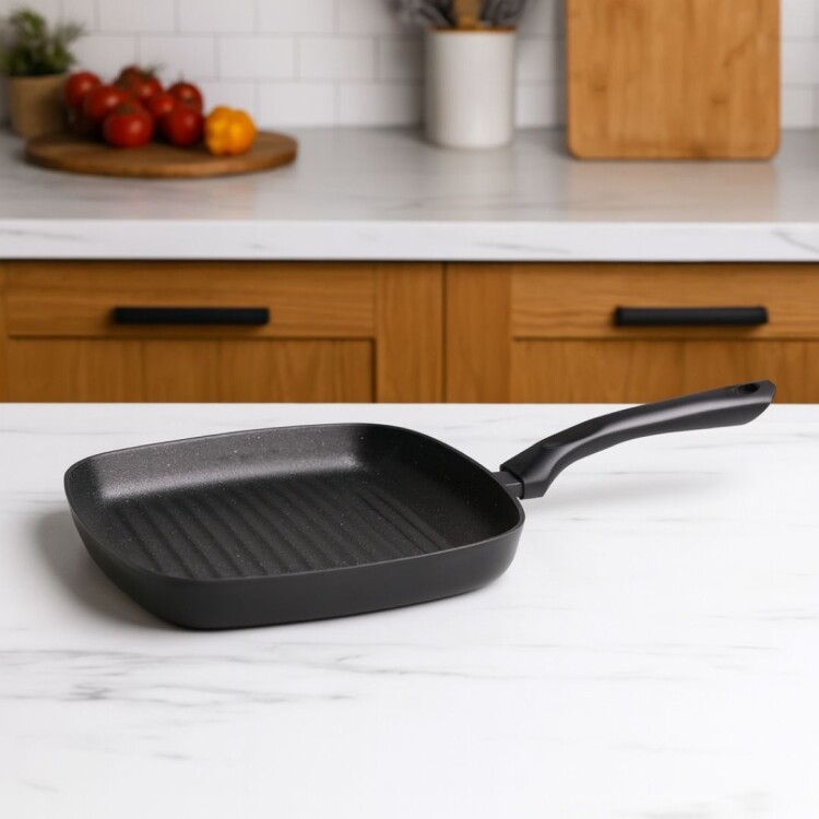 SARTEN PLANCHA CUORI BLACK 26CM NEGRO