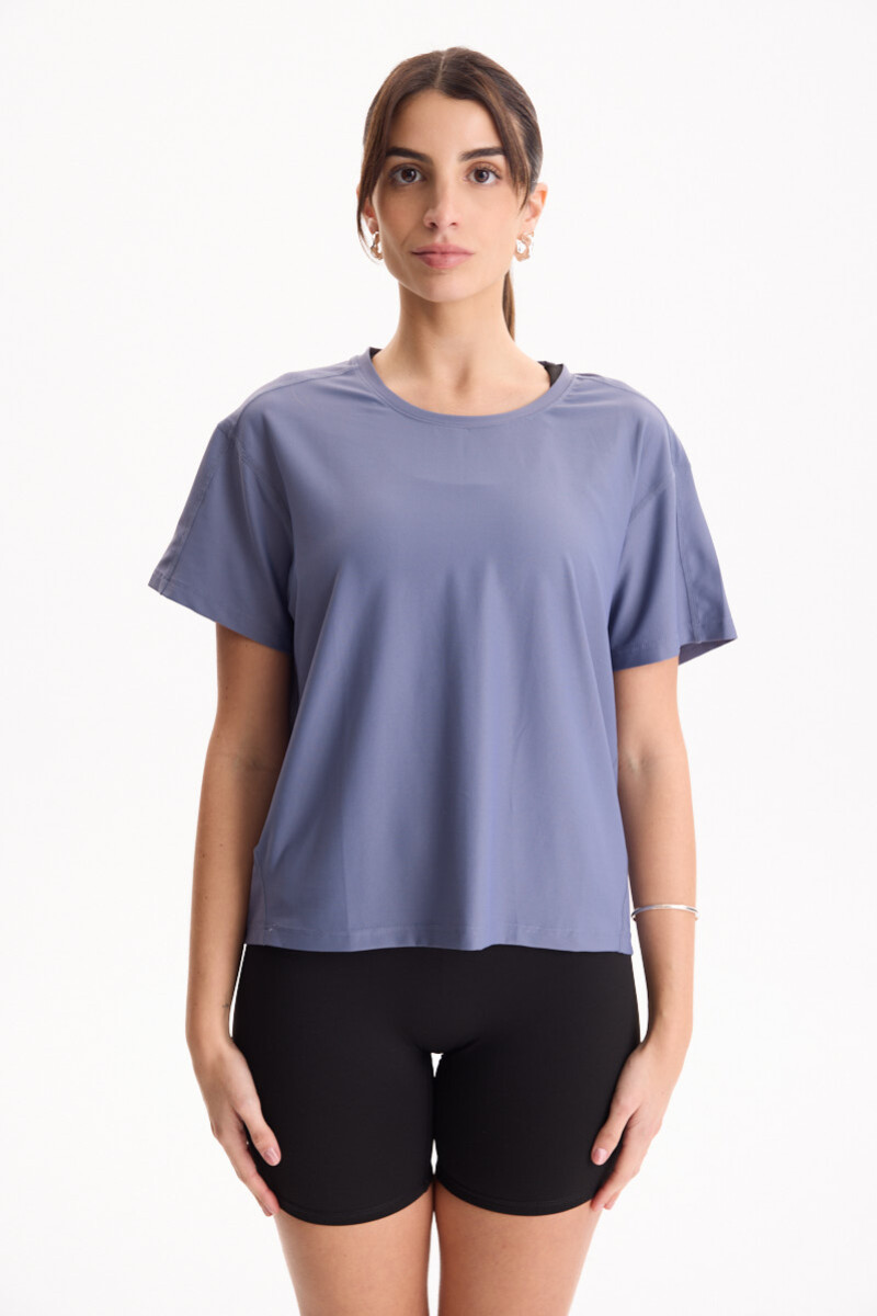 Remera Deportiva Boost Gris