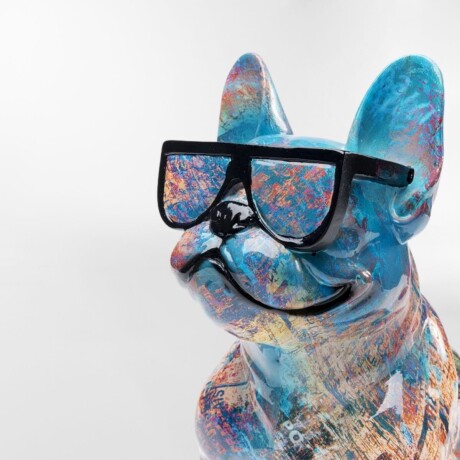 DECORACION DOG OF SUNGLASS Multicolor - -