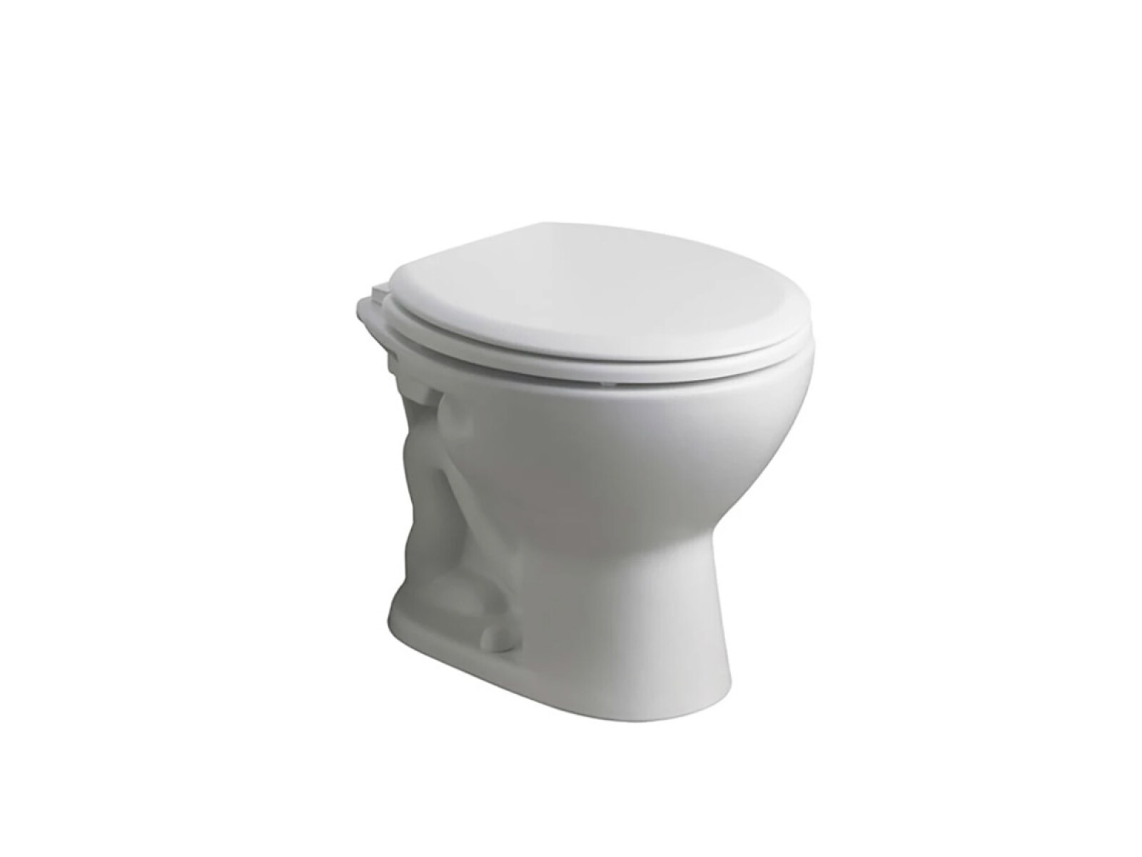 Inodoro Sin Mochila Andina Blanco Brillo Loza Sanitaria Baño 