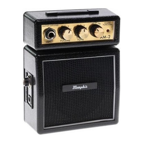 Mini amplificador guitarra Memphis eléctrica Negro