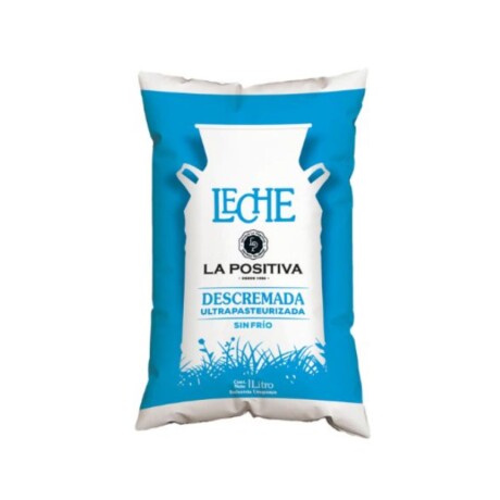 LECHE LARGA VIDA LA POSITIVA BOLSA 1L DESCREMADA LECHE LARGA VIDA LA POSITIVA BOLSA 1L DESCREMADA