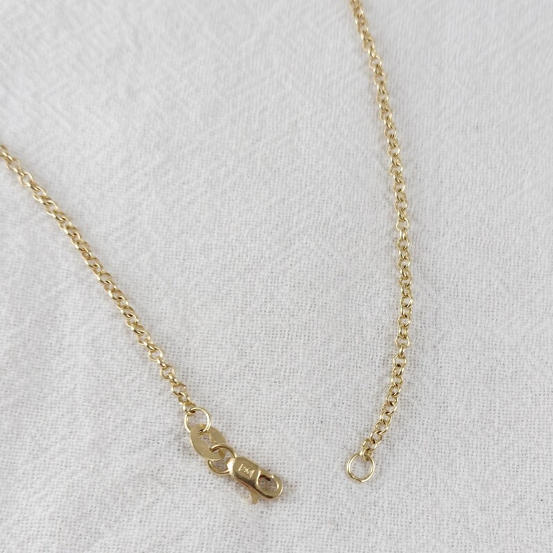 Cadena rolo en oro 18k Cadena rolo en oro 18k