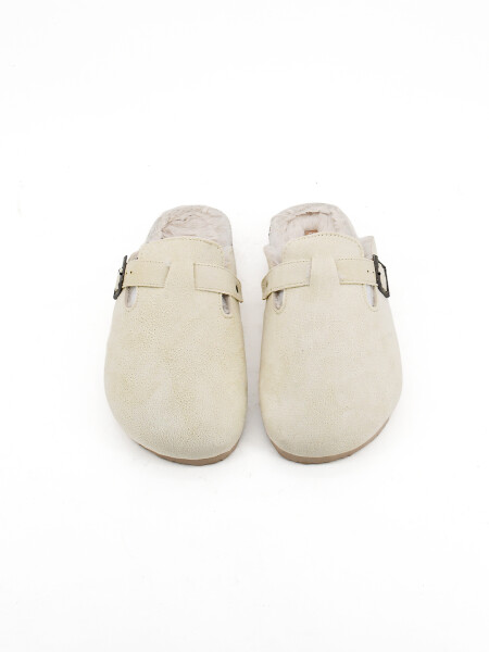 PANTUFLA BIMBA BEIGE