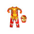 Outlet Disfraz infantil superhéroe con máscara talles S-M-L Outlet Disfraz Infantil Superhéroe Con Máscara Talles S-m-l