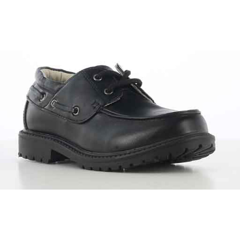 Zapatos Infantiles Croco Kids Colegial Negro