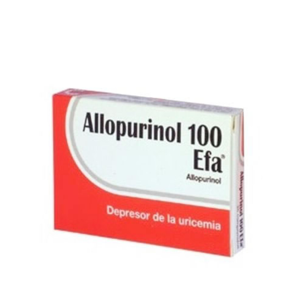 Allopurinol EFA 100 mg x50 Comprimidos – Prevención de Gota
