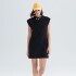 VESTIDO CURTO FEM NEGRO