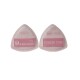 Esponja de maquillaje 2pcs rosa