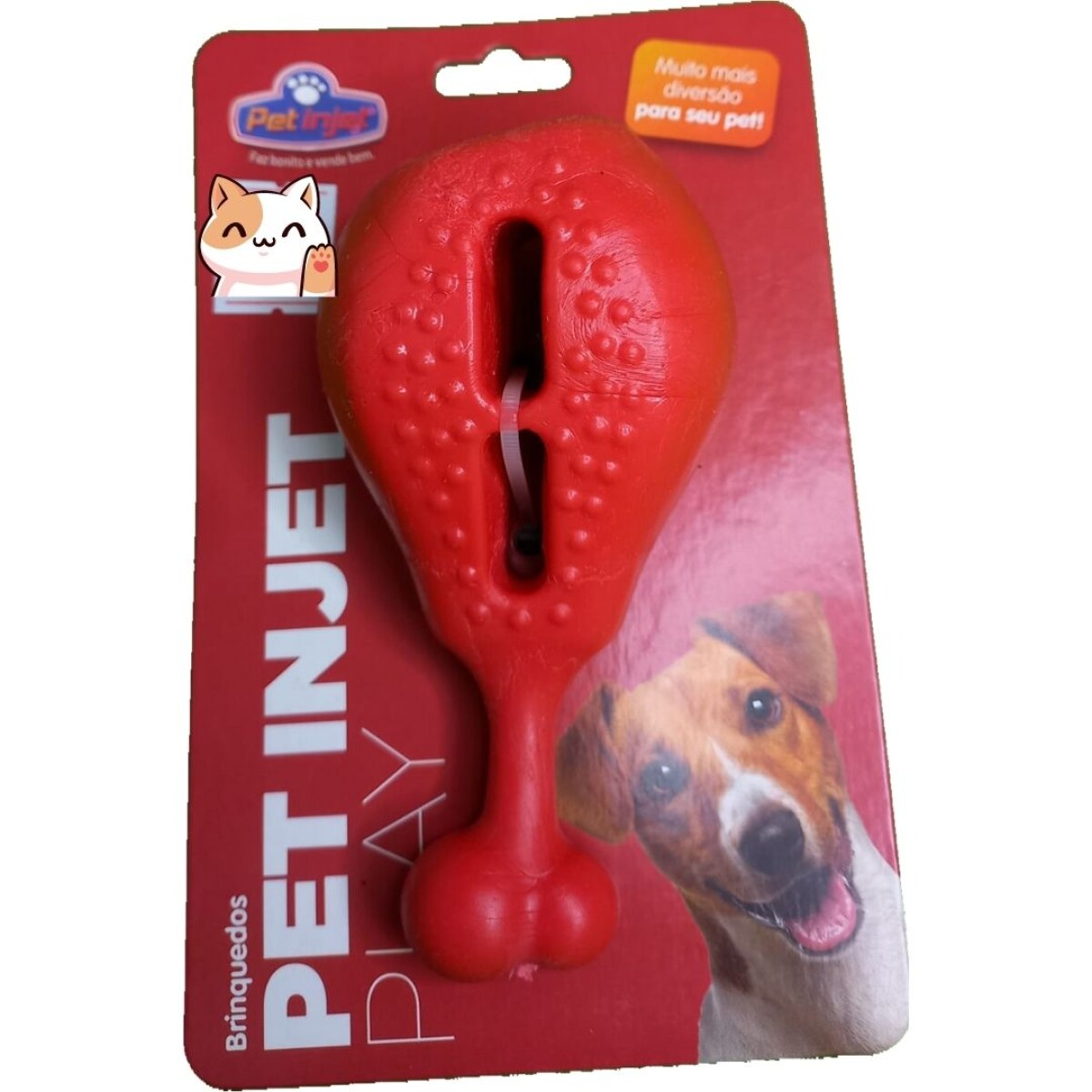 Juguete Pet Injet Pata Pollo Roja 