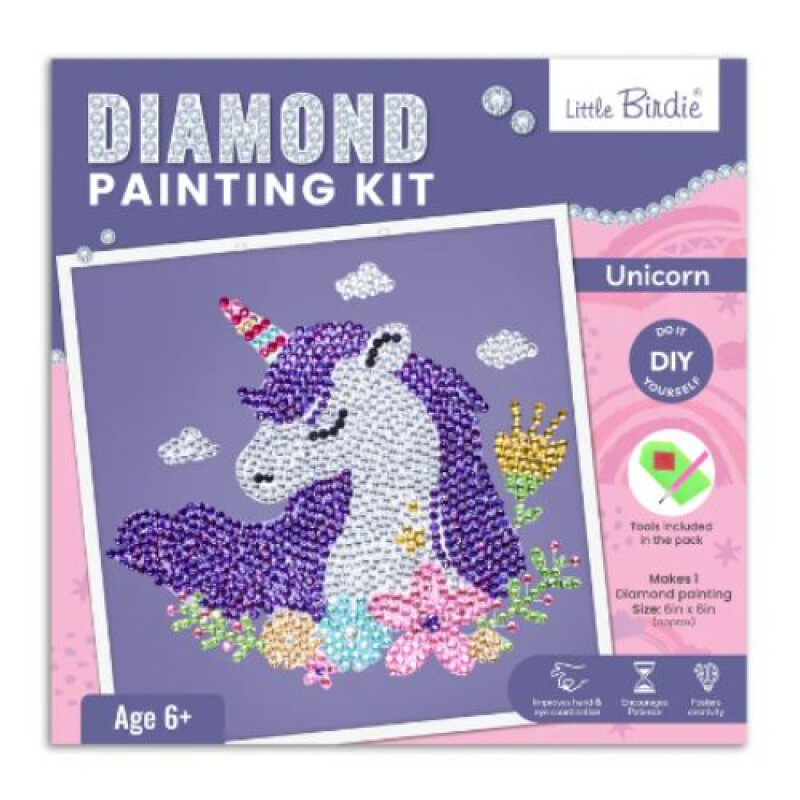 Set de Diamantes Little Birdie Unicornio