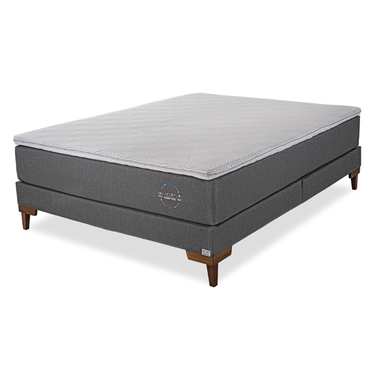 Somier de espuma Adaptive - Látex Extra King 193x203x025 