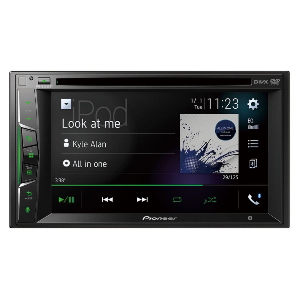 Autoradio Pioneer AVH-Z2250BT DVD 6.2" 