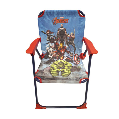 Silla Infantil Avengers Plegable para Playa Multicolor