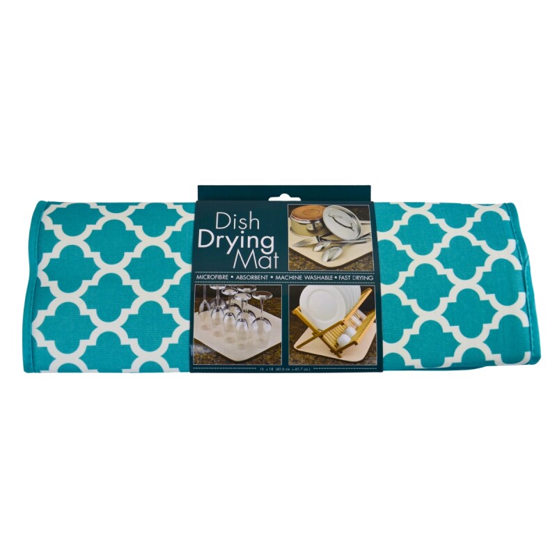 Escurridor de vajilla en microfibra 40x45 cm TRAMA CELESTE