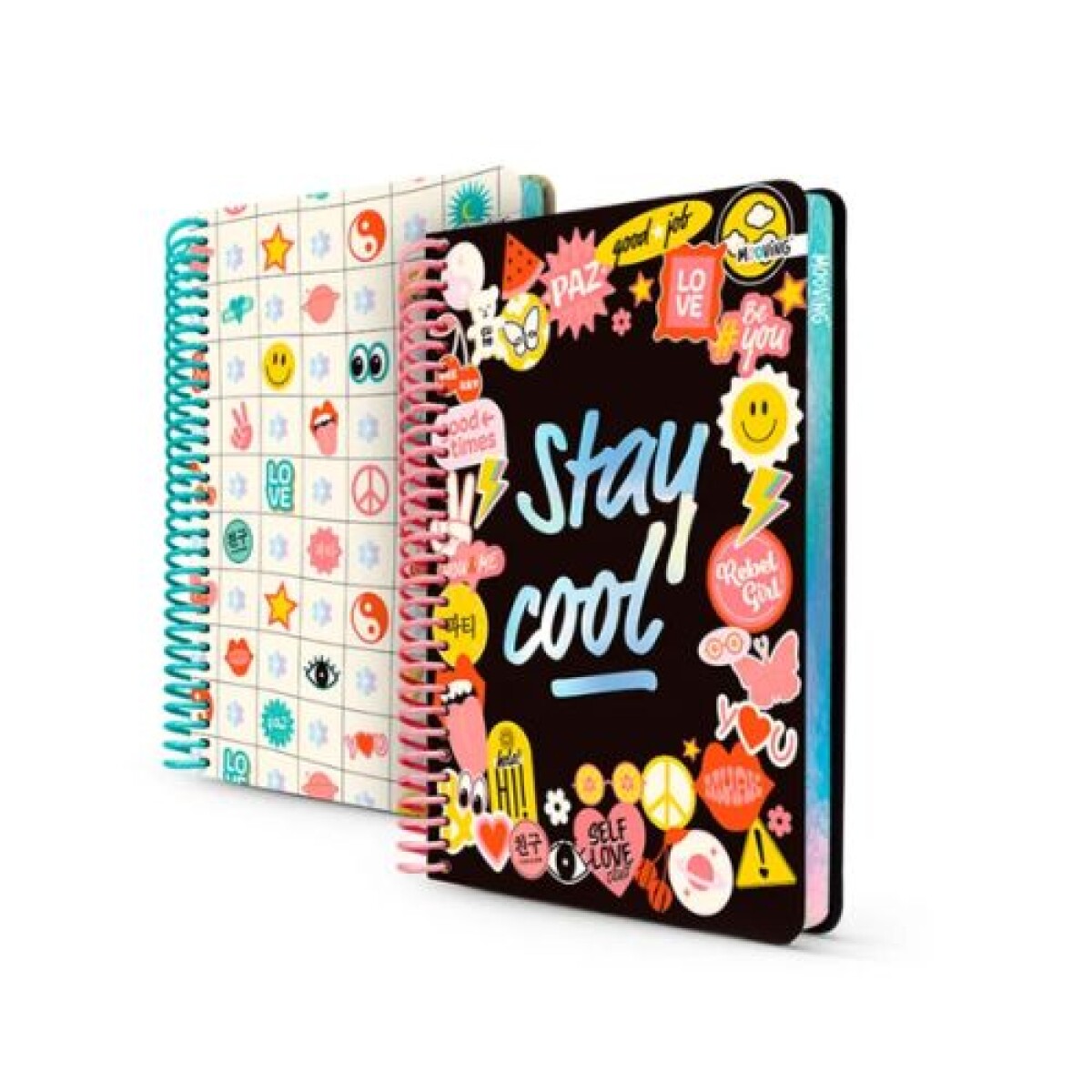 Cuaderno premium Mooving Smile Fever Carta 96 hojas - Cuaderno Premium Mooving Smile Fever Carta 96 Hojas 