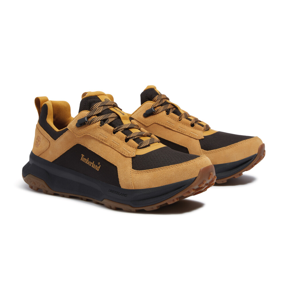 Zapatillas Low Lace Up Waterproof Hombre Wheat Suede