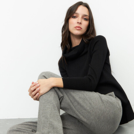 PANTALON TEDY Gris Melange