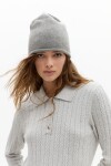 Chaleco Otto en Blend de Lana Gris Melange