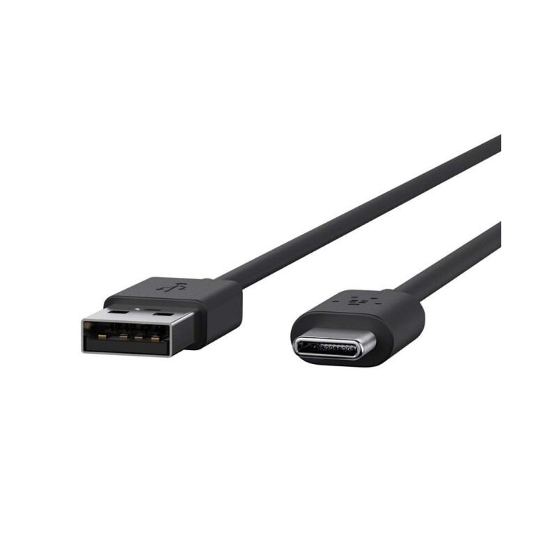 Cable De Datos Belkin USB a USB-C 1 Mts Black Cable De Datos Belkin USB a USB-C 1 Mts Black