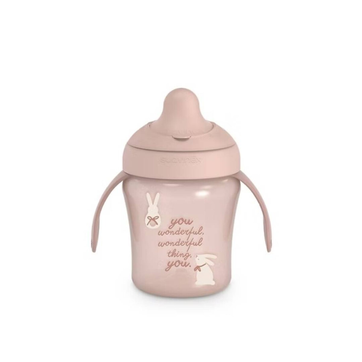 Vaso de aprendizaje Suavinex Wonder 200 ml - Rosa 